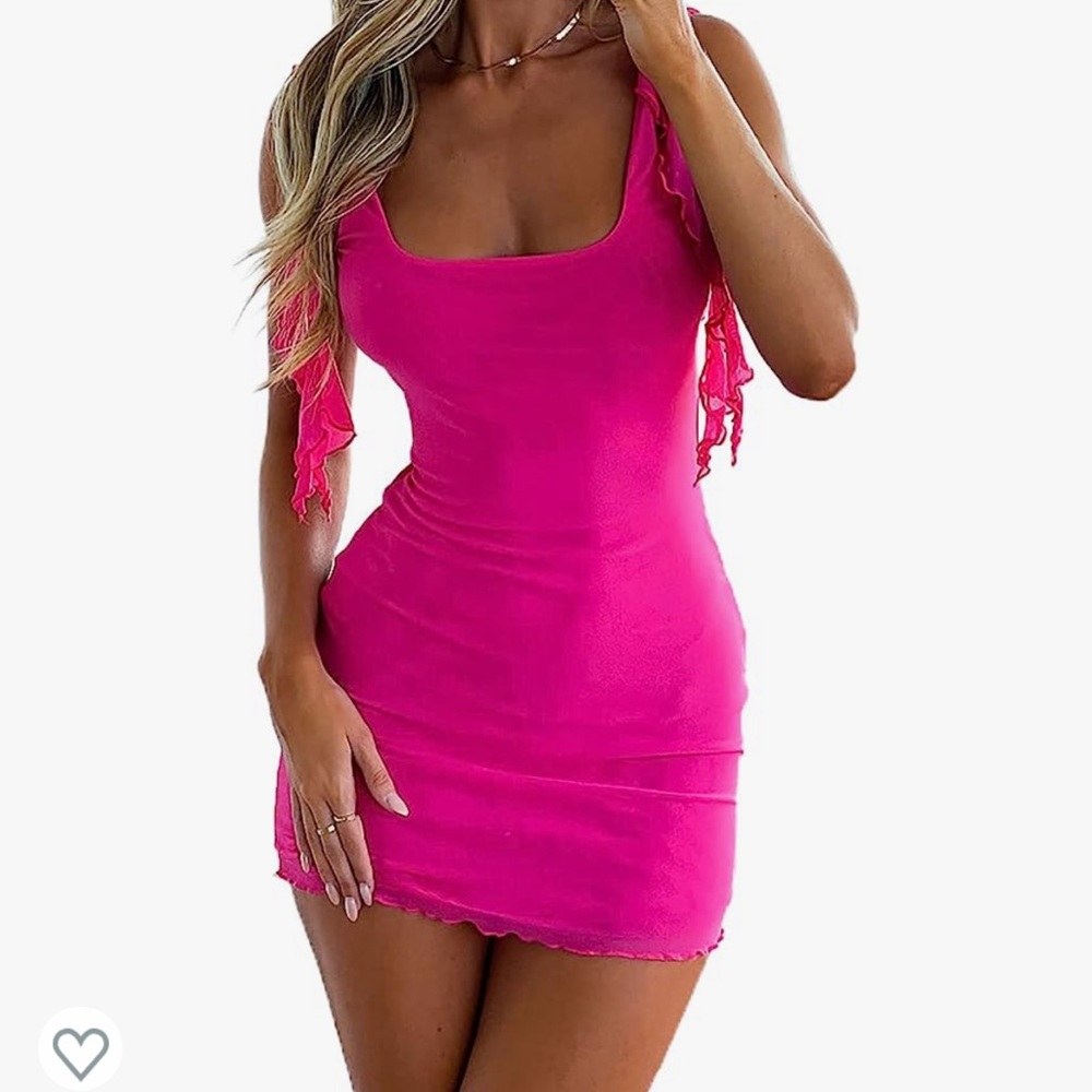 Pink Amazon dress!